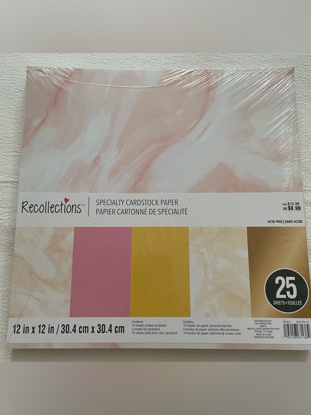 NWT Lot of 3 Recollections Specialty Cardstock - Picture 5 of 11